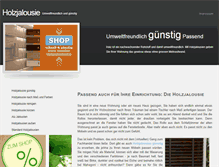Tablet Screenshot of holzjalousie.net